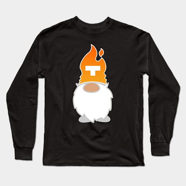 Funny Tfuel Token Logo Gnome Long Sleeve T-Shirt by BonnaVida